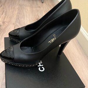 Black Chanel Pumps